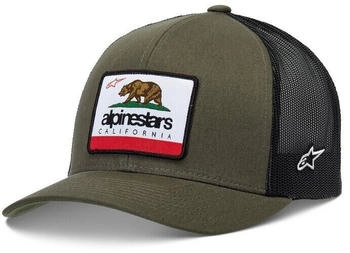 Alpinestars Cali Baseball Cap military grün schwarz