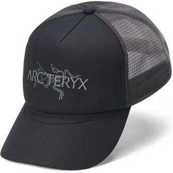 Arc'teryx Word Trucker Hat schwarz cloud