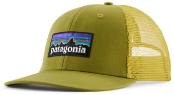 Patagonia P-6 Logo Trucker Cap oliv