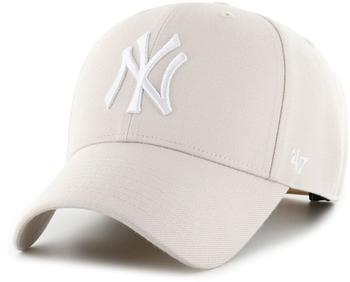 47 Brand Snapback Cap MLB New York Yankees knochenfarben
