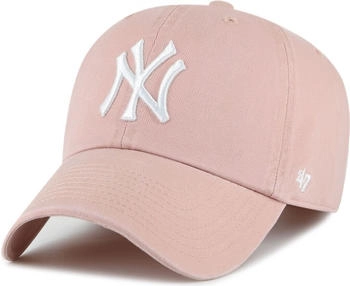 47 Brand Strapback Cap Clean Up New York Yankees dusty mauve