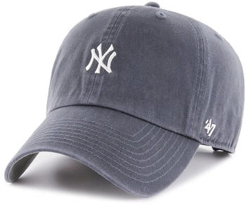 47 Brand Clean Up Base Runner Strapback Cap NY Yankees B-BSRNR17GWS-VN dunkelblau