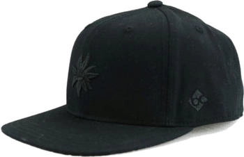 Bavarian Caps Edelwei&szlig; Black Edition Snapback schwarz