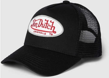 Von Dutch Basecap Label-Detail schwarz