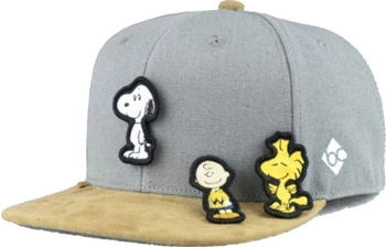 Bavarian Caps Peanuts Transformer Snapback grau