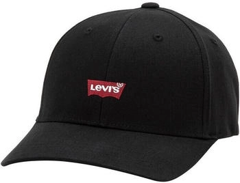 Levi's Baseball Cap Housemark Flexfit schwarz
