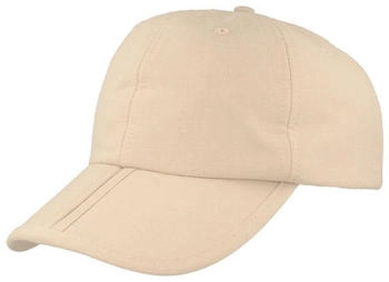 Breiter Klappbare Basecap UV-Schutz beige
