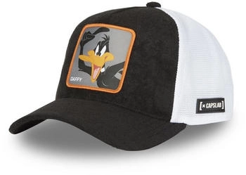 Capslab HFT Full Trucker Cap Looney Tunes Daffy schwarz weiß