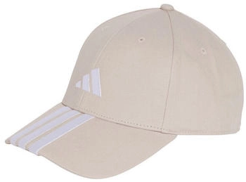 Adidas Streifen New Logo Baseball Kappe Beige / White Herren ( / ) (JW6036)