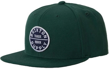 Brixton Oath III Snapback pine needle pine needle