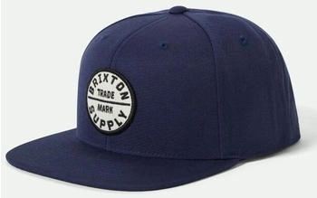 Brixton Oath III Snapback Cap blau weiß schwarz