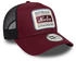 New Era 9Forty A-Frame Trucker Cap dunkelrot