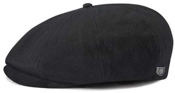 Brixton Brood Snap Cap Zeitungskappe schwarz