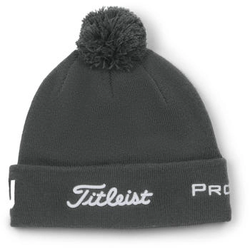 Titleist Tour Pom Baskenmütze charcoal weiß