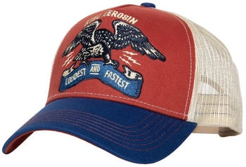 King Kerosin Trucker Cap Adler-Stickerei Loudest Fastest