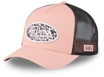 Von Dutch Verstellbare Kappe Leopard rosa schwarz