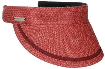 Seeberger Hats Visor Schirm bordeaux