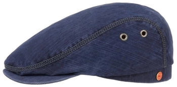 Mayser Flat Cap Schirm dunkelblau