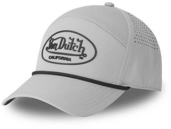 Von Dutch Panel Cap California grau druck
