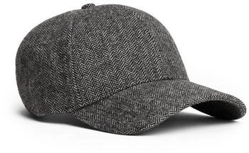 Tommy Hilfiger Flag Herringbone Panel Cap grau schwarz