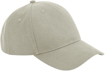 Beechfield Organic Cotton 5 Panel Kappe Stone (CB62N)