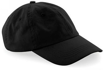 Beechfield Low Profile 6 Panel Dad Cap schwarz (B653)