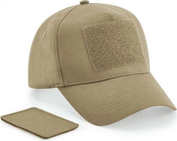 Beechfield Baseball-Mütze Abnehmbarer Aufnäher BC5013