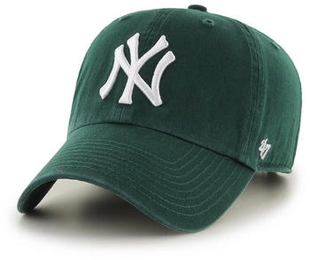 47 Brand Cap MLB New York Yankees '47 CLEAN UP dunkelgr&uuml;n