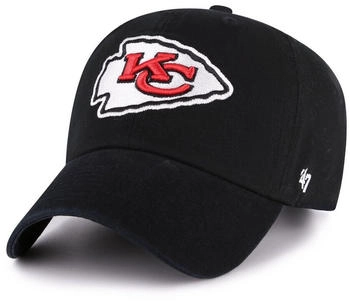 47 Brand Chiefs Cap Klettverschluss schwarz