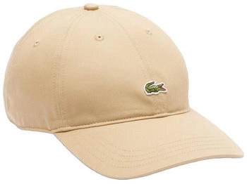 Lacoste Kappe beige grün rot weiß