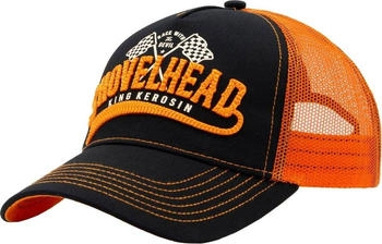 King Kerosin Trucker Cap 'Shovelhead' schwarz