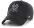 47 Brand New York Yankees MLB Clean Up Kappe schwarz verstellbar
