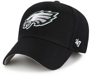 47 Brand NFL Cap Philadelphia Eagles '47 MVP schwarz weiß