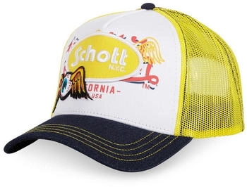 Von Dutch TruckerCap Collabo Patch twill denim gelb