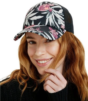 Roxy Trucker Cap Beautiful Morning anthrazit bedruckt