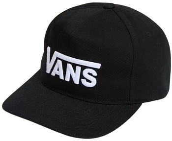 Vans Drop V Logo Snapback Cap schwarz