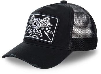 Von Dutch Flying Eye Trucker Cap schwarz