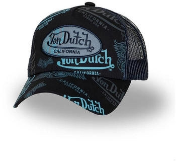 Von Dutch Trucker-Kappe Netz Cafe schwarz blau grau