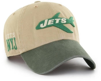 47 Brand NFL Cap New York Jets Ashfield 47 CLEAN UP Kappe logo