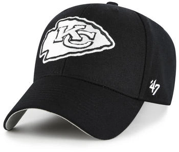 47 Brand NFL Cap Kansas City Chiefs '47 MVP schwarz weiß