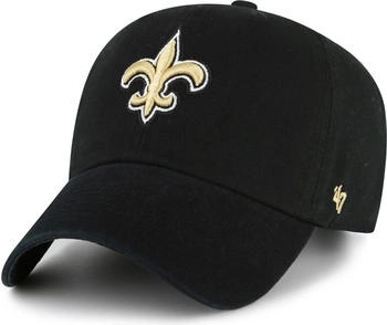 47 Brand NFL Cap New Orleans Saints '47 CLEAN UP schwarz