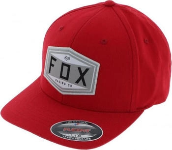 Fox Flexfit-Kappe Emblem rot