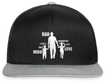 spreadshirt Spruch Snapback Cap schwarz
