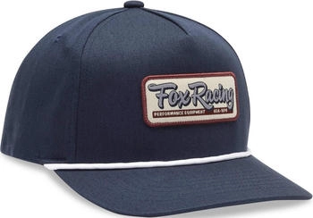Fox equipped snapback cap midnight