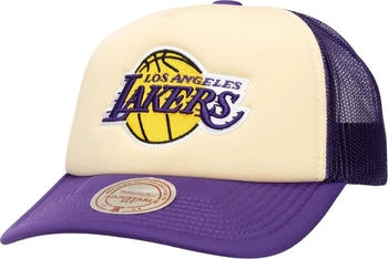 Mitchell & Ness Mesh Trucker Cap VINTAGE Los Angeles Lakers