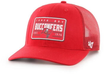 47 Brand Hardline Trucker RF Kappe rot schwarz
