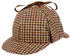 Alfonso D'Este Classic Deerstalker Cap braun