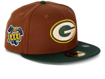 New Era MLB 59Fifty Baseball Cap green bay packers/brown