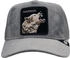 Goorin Bros. Velour Wolf Trucker Cap grau