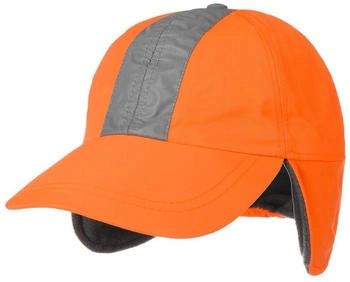 Lipodo Kennett Cap mit Ohrenklappen (I17999) neonorange